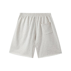 Saint Michael Angular Font Graphic Logo Sweat Shorts