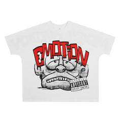 Mixed Emotion Graphic Skull Tee