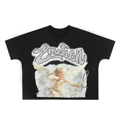Mixed Emotion Angel Graphic Tee