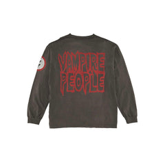 Saint Michael Emblem Patch & Slogan Back Print Sweatshirt