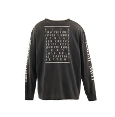 Saint Michael Tempest Graphic & Back Script Sweatshirt