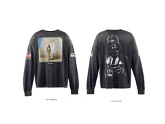 Saint Michael Portrait Graphic & Back Illustration Sweatshirt