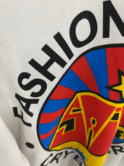 Saint Michael Circular Graphic Badge Print Sweatshirt