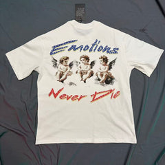 Mixed Emotion Illustrated Typography Tee
