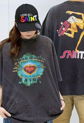 Saint Michael Emblem Graphic Tee