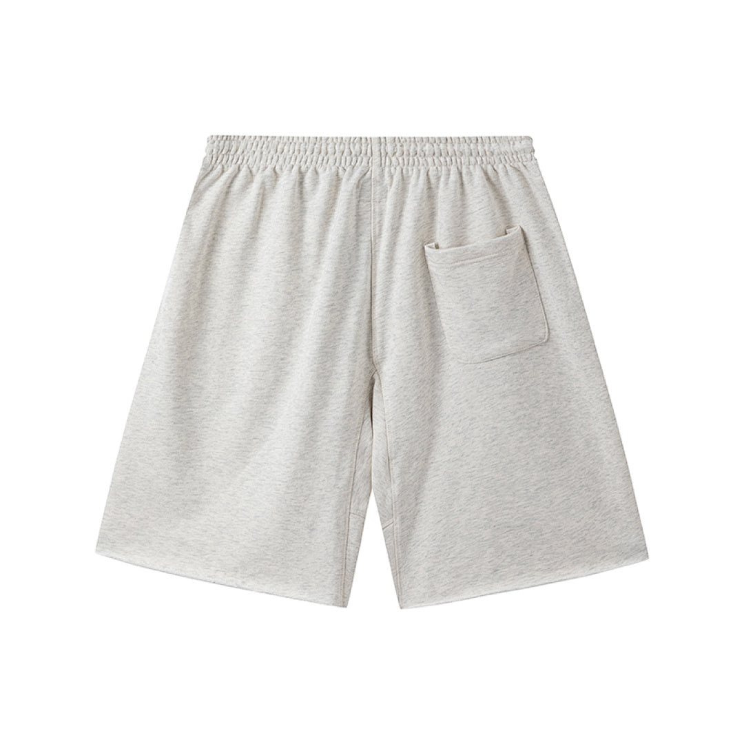 Saint Michael Angular Font Graphic Logo Sweat Shorts