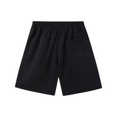 Saint Michael Angular Font Graphic Logo Sweat Shorts