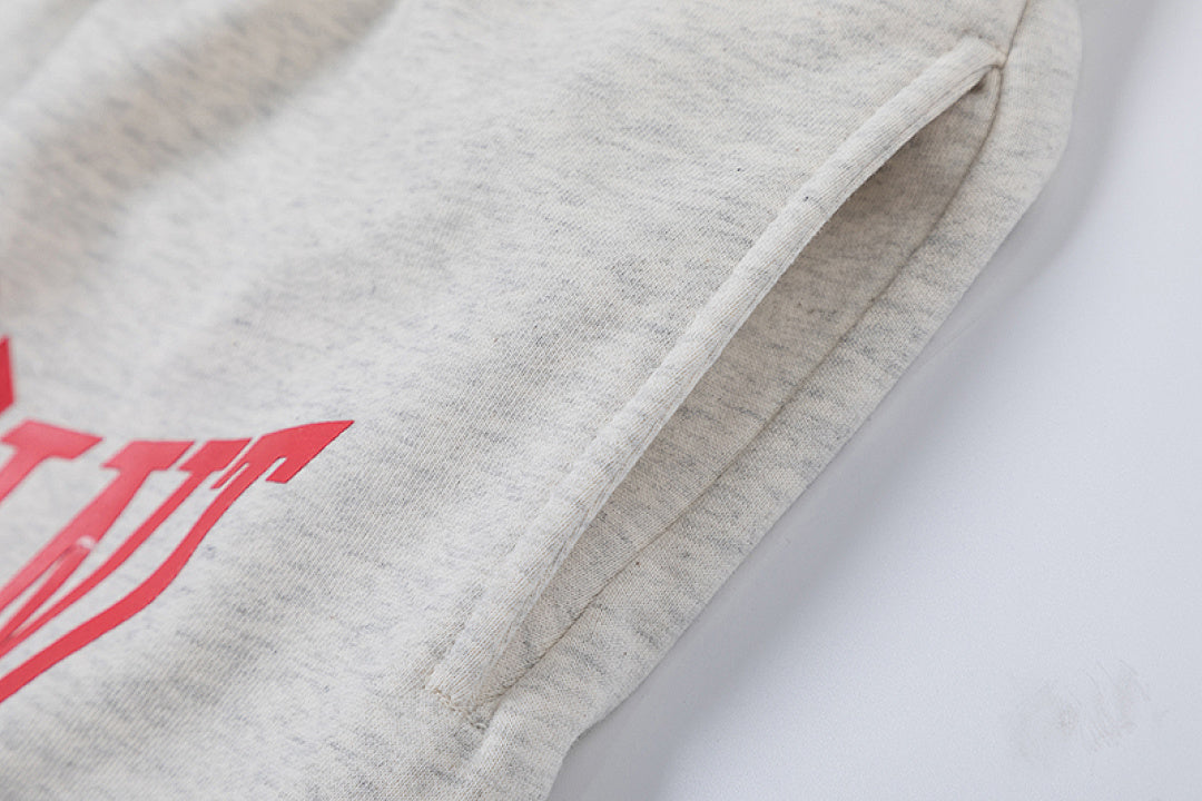 Saint Michael Angular Font Graphic Logo Sweat Shorts