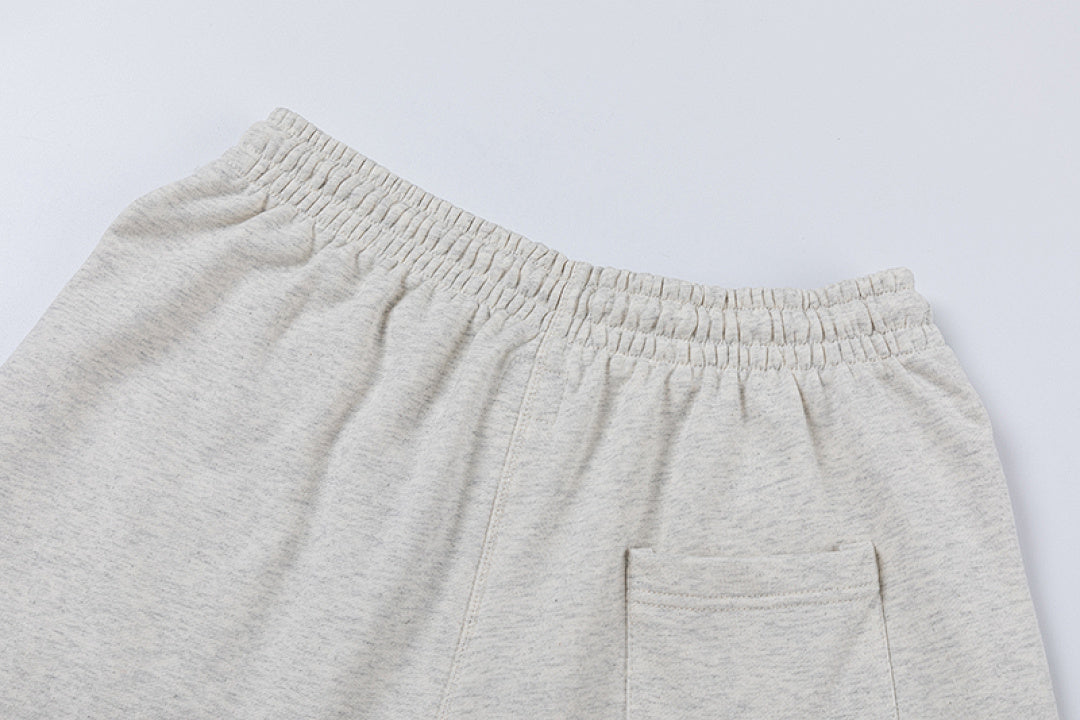 Saint Michael Angular Font Graphic Logo Sweat Shorts