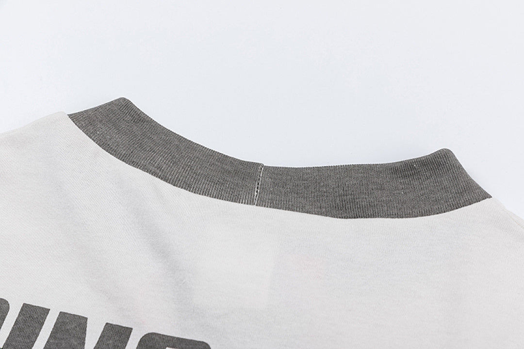 Saint Michael High-Collar Lightning & Arch Logo Sweatshirt