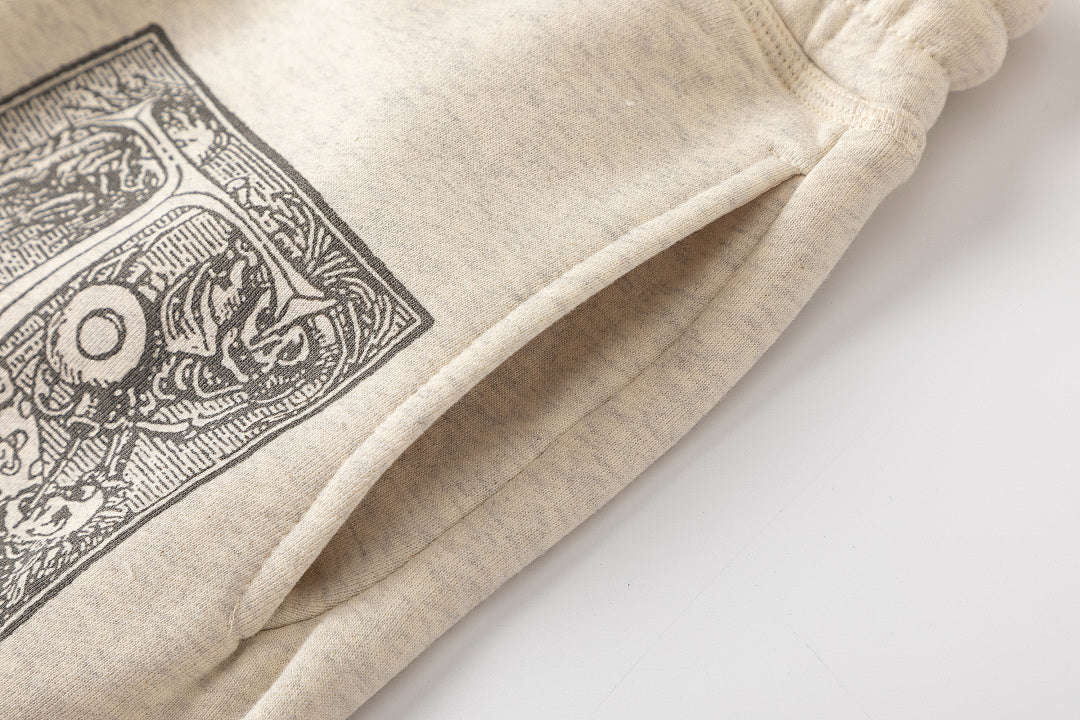 Saint Michael ST334 Grid Panel Graphic Sweatpants