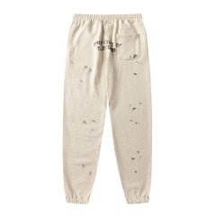 Saint Michael ST334 Grid Panel Graphic Sweatpants