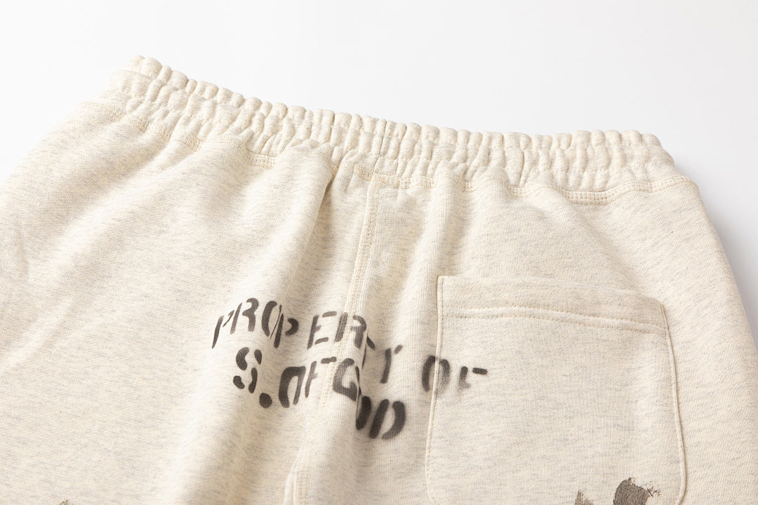 Saint Michael ST334 Grid Panel Graphic Sweatpants