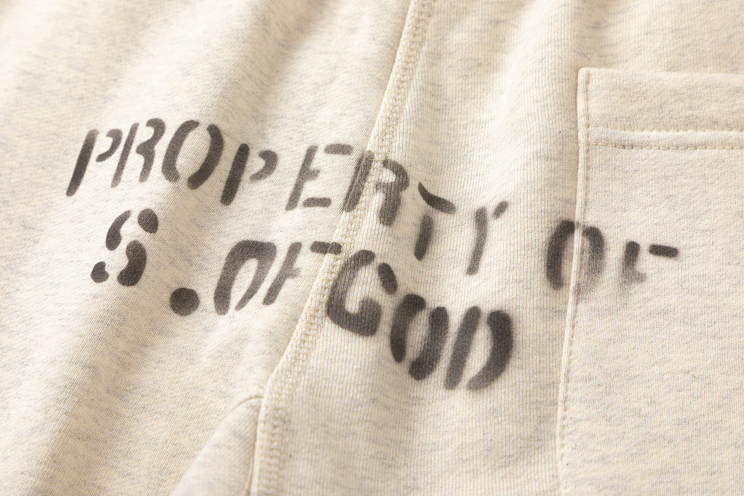 Saint Michael ST334 Grid Panel Graphic Sweatpants
