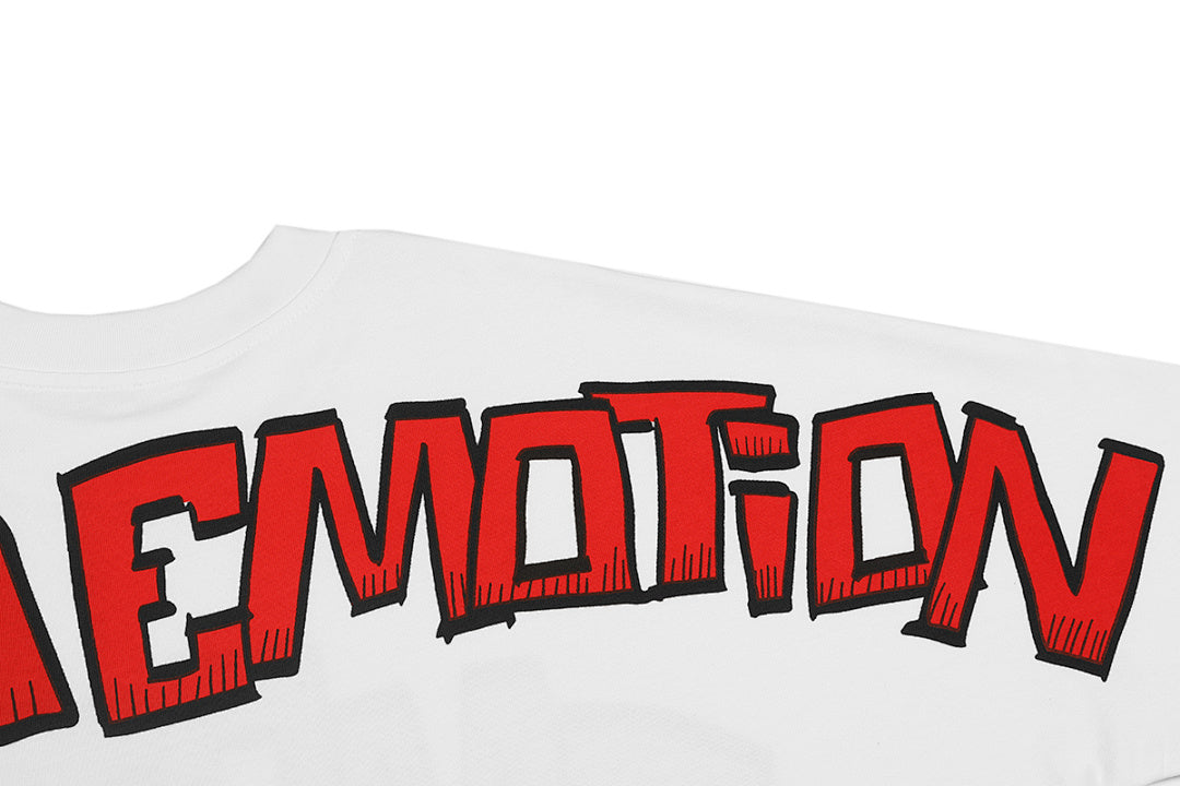 Mixed Emotion Graphic Skull Tee