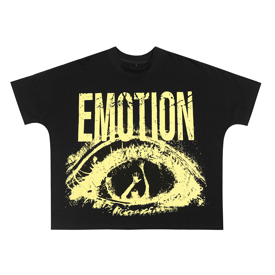 Mixed Emotion Graphic Skull Tee