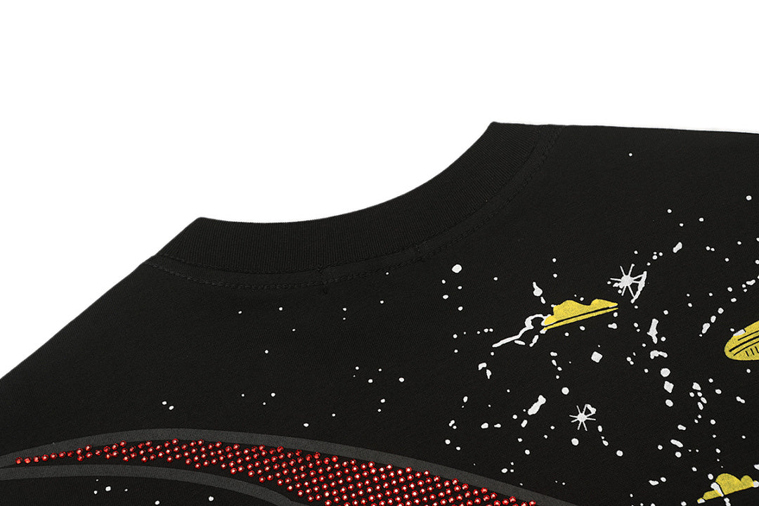 Mixed Emotion Skull Graphic Tee