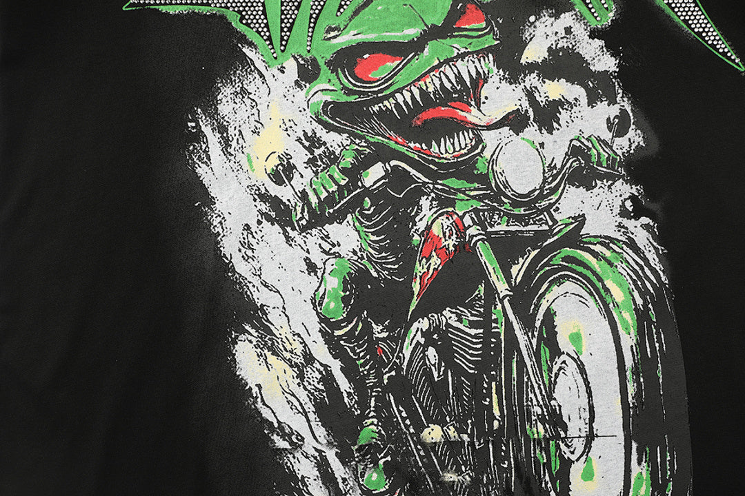 Mixed Emotion Illustrated Graphic Tee