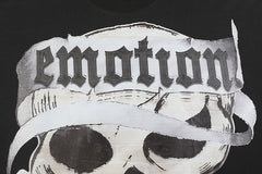 Mixed Emotion Skull Graphic Tee