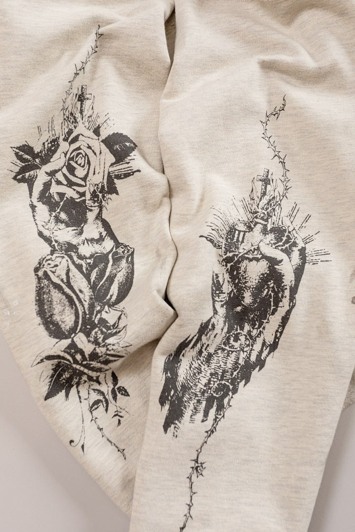 Saint Michael ST49 Jesus Artwork Graphic Sweatshirt