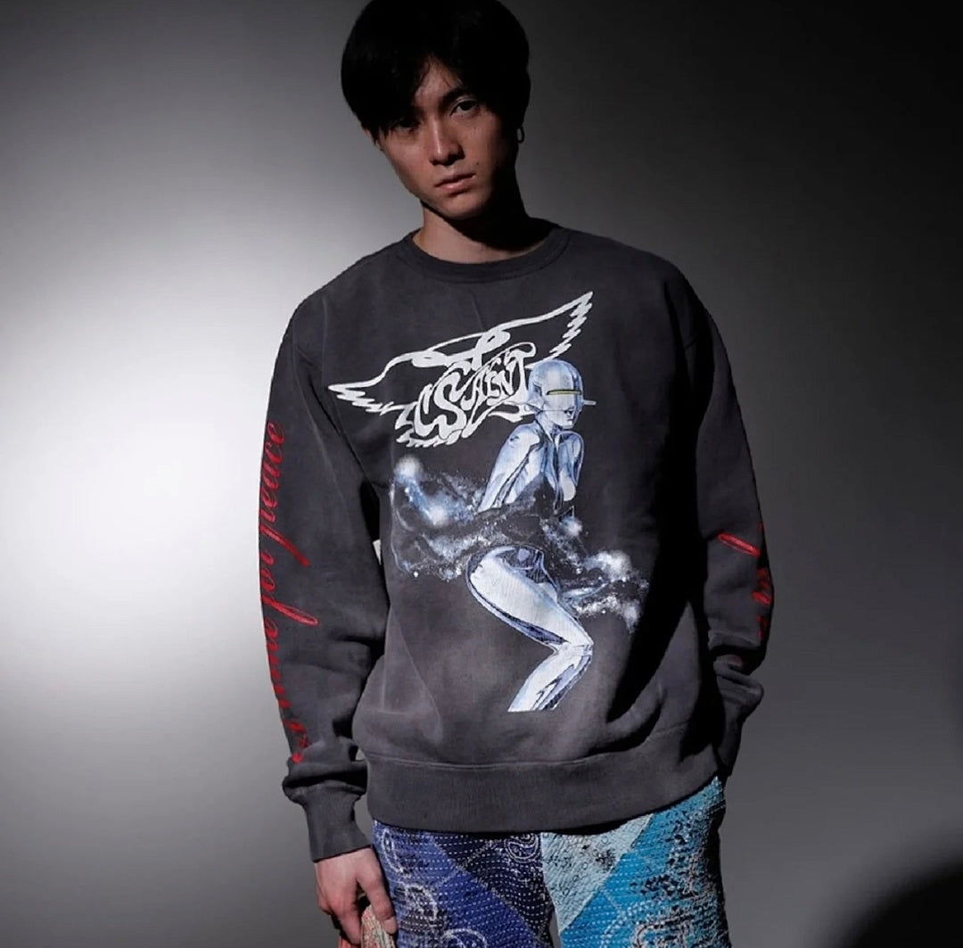 Saint Michael ST147 Cupid Angel Graphic Sweatshirt