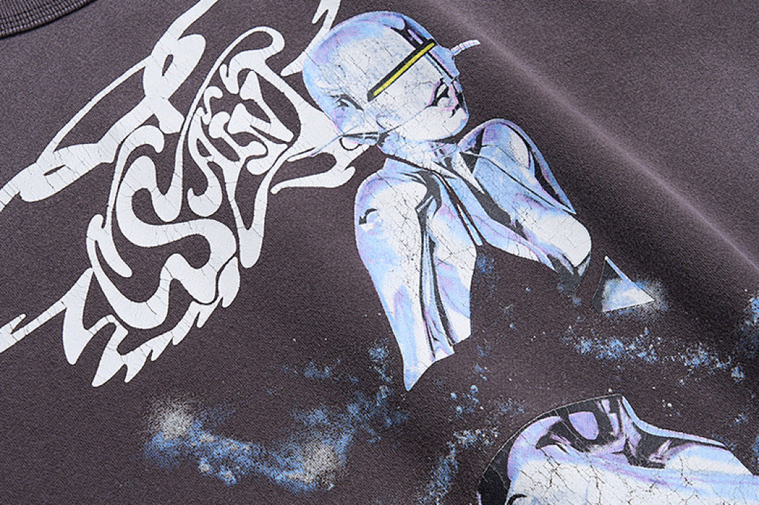 Saint Michael ST147 Cupid Angel Graphic Sweatshirt