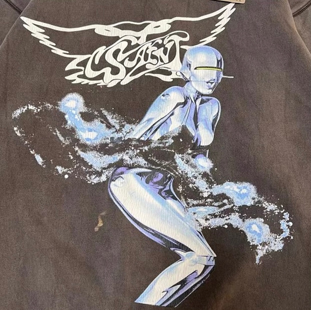 Saint Michael ST147 Cupid Angel Graphic Sweatshirt