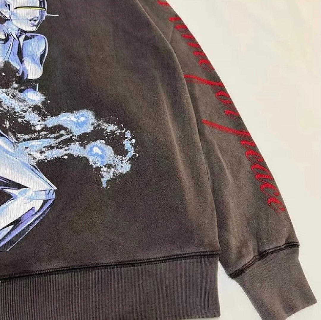 Saint Michael ST147 Cupid Angel Graphic Sweatshirt