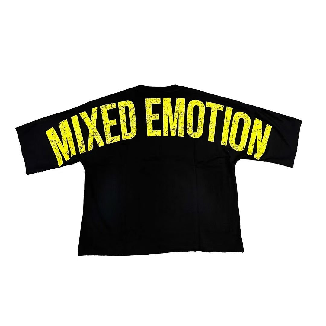 Mixed Emotion Graphic Skull Tee