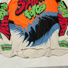 Saint Michael Bold Racing Graphic Long Sleeve Jersey