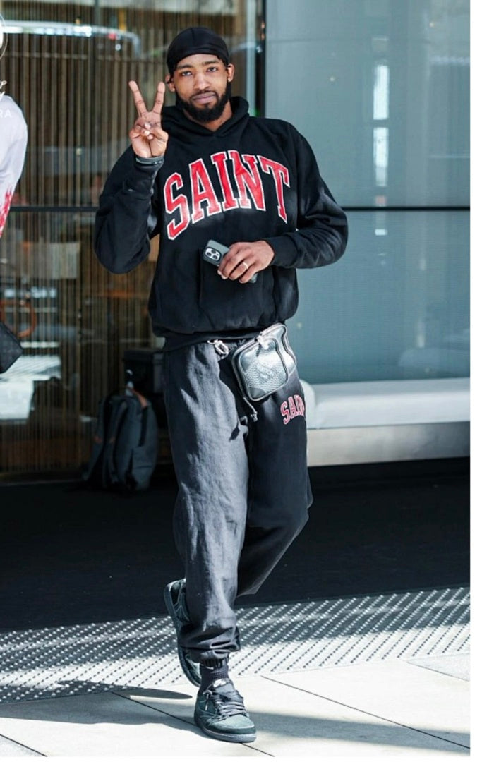 Saint Michael ST913 Arch Logo Pullover Hoodie