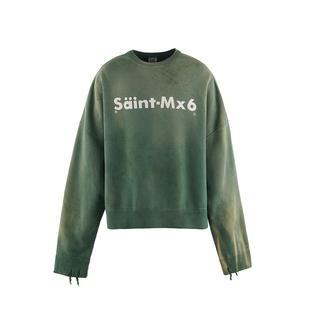 Saint Michael ST923 Arc Logo Crewneck Sweatshirt
