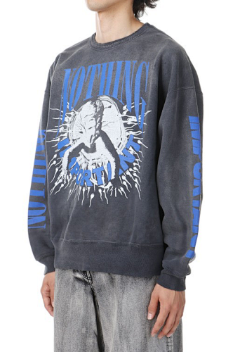 Saint Michael ST930 Skeleton Rocker Graphic Sweatshirt