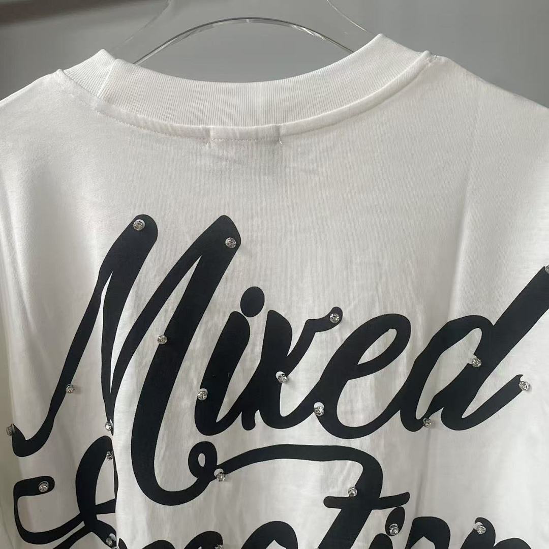 Mixed Emotion Rhinestone Graphic Tee