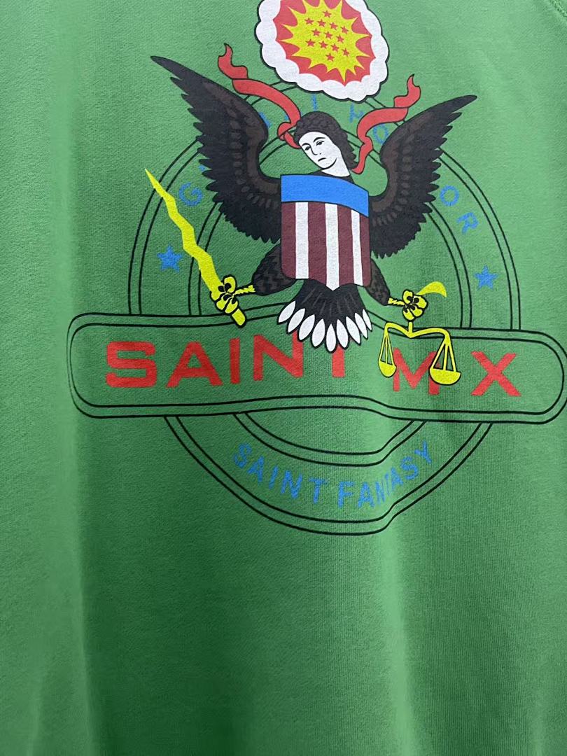 Saint Michael ST1012 Eagle Emblem Graphic Sweatshirt