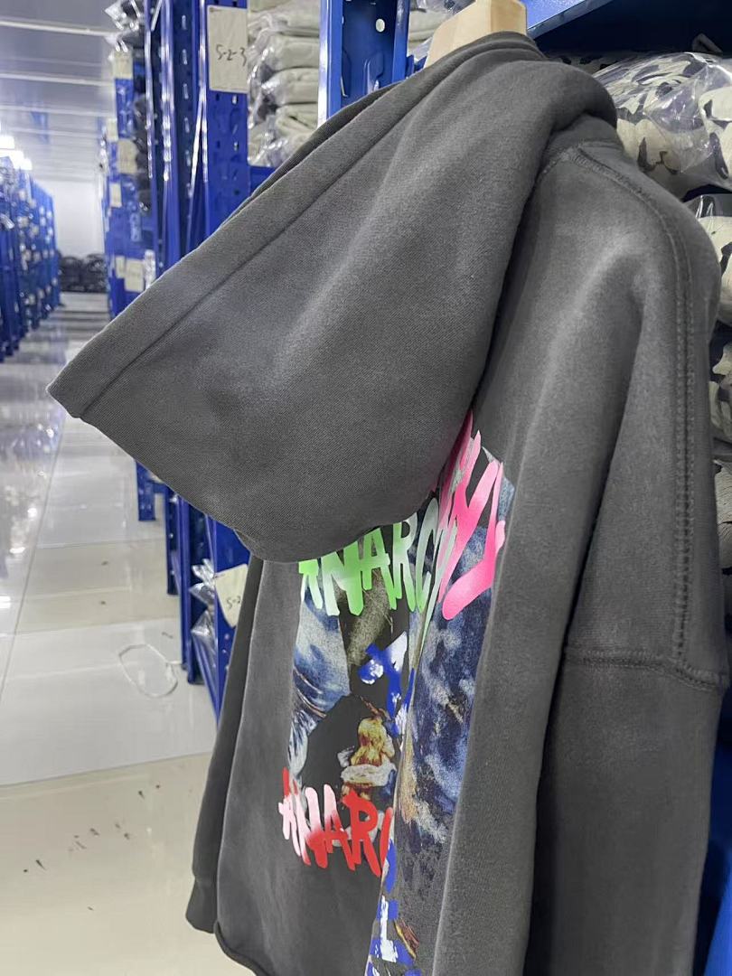 Saint Michael ST1041 Anarchy Graphic Hoodie