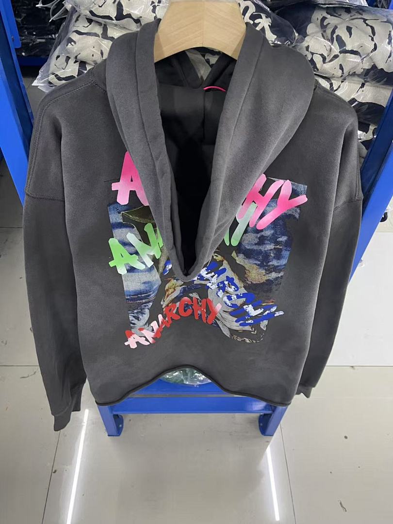 Saint Michael ST1041 Anarchy Graphic Hoodie