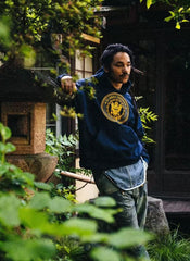 Saint Michael ST1032 Crest Graphic Hoodie