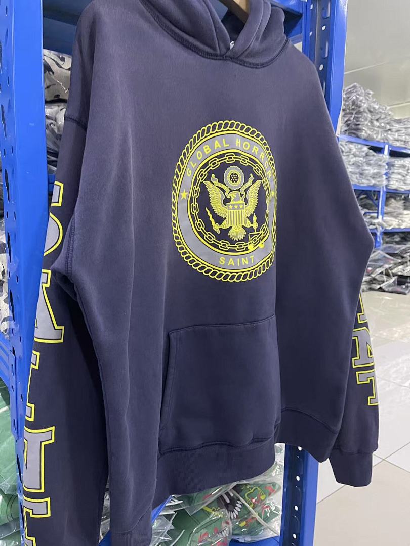 Saint Michael ST1032 Crest Graphic Hoodie