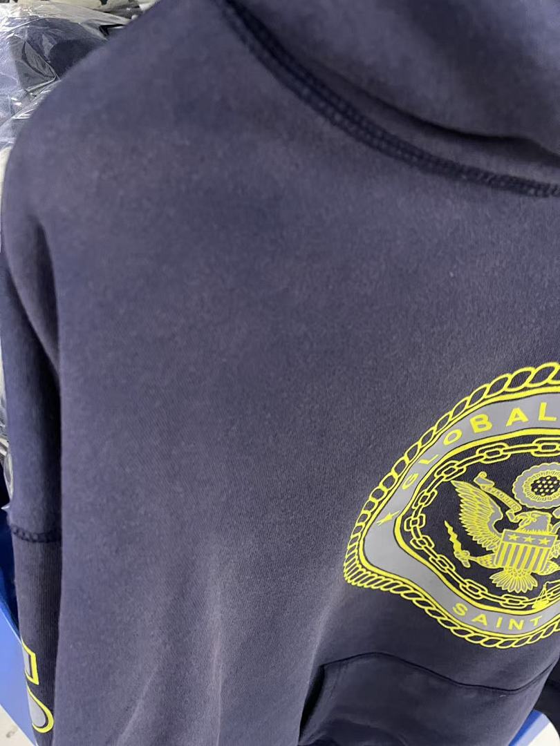 Saint Michael ST1032 Crest Graphic Hoodie