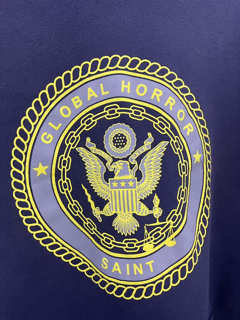 Saint Michael ST1032 Crest Graphic Hoodie