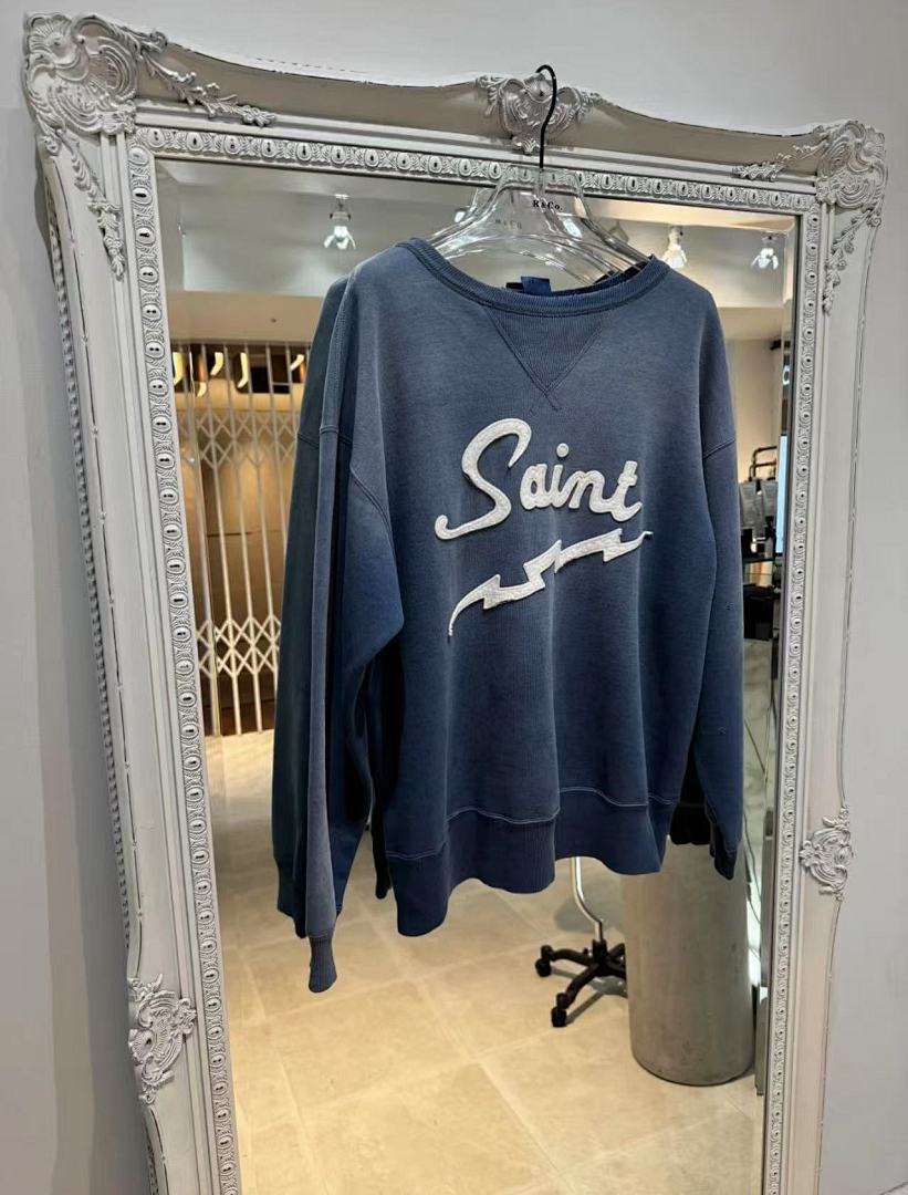 Saint Michael ST1031 Script Logo Sweatshirt