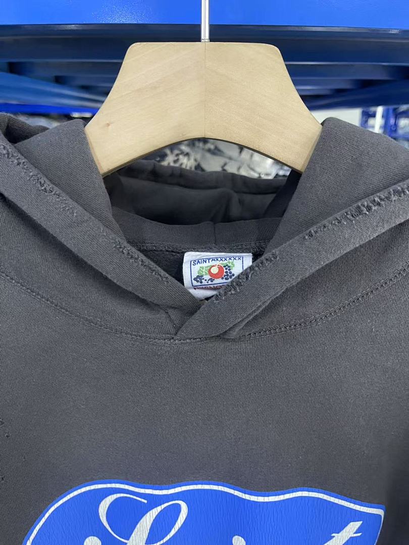 Saint Michael ST1034 Oval Logo Hoodie