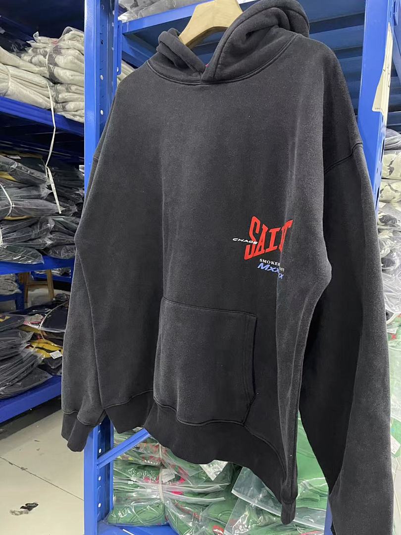 Saint Michael ST1021 Small Front Logo Hoodie
