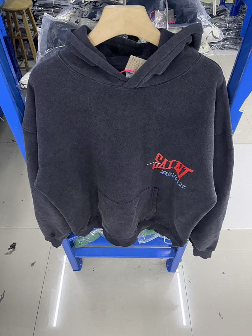 Saint Michael ST1021 Small Front Logo Hoodie