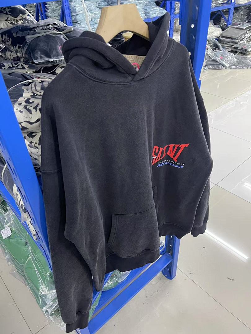 Saint Michael ST1021 Small Front Logo Hoodie