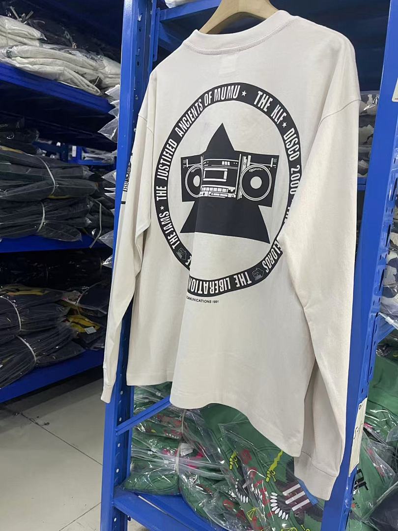 Saint Michael KLF Minimalist Front Logo Sweatshirt