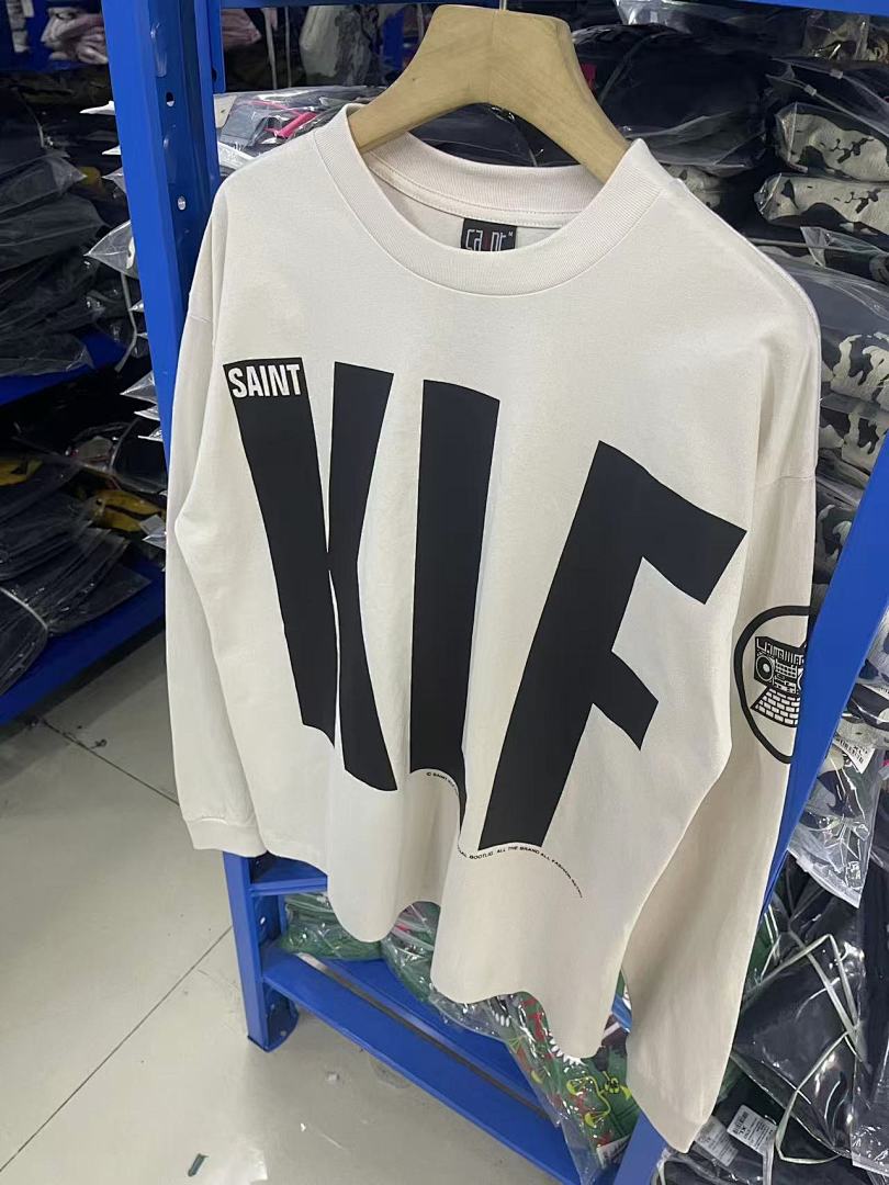 Saint Michael KLF Minimalist Front Logo Sweatshirt