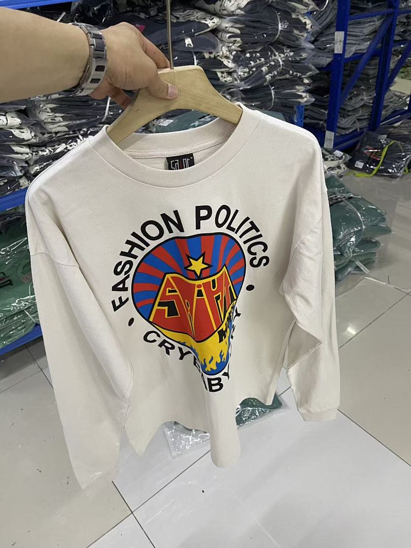 Saint Michael Circular Graphic Badge Print Sweatshirt