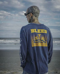 Saint Michael Sleeve Print & Back Emblem Vintage Sweatshirt